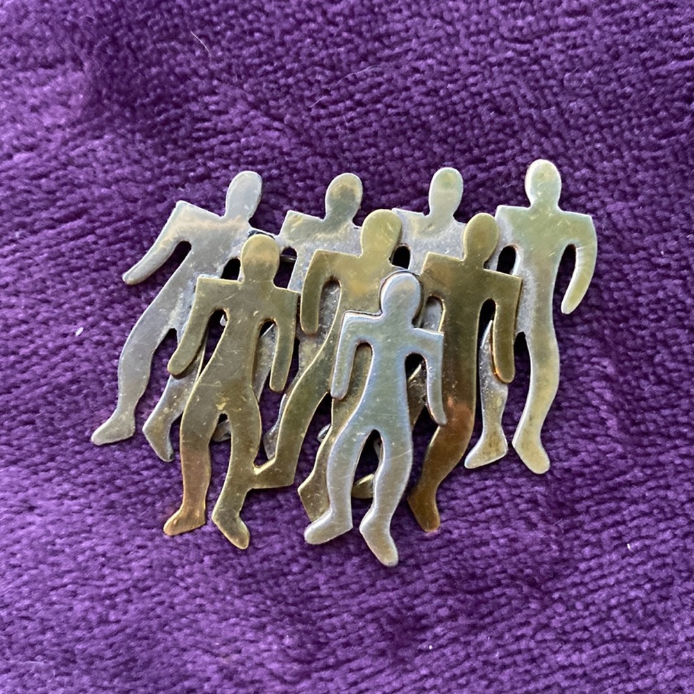 Silver Solidarity Pin